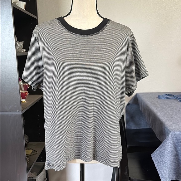 CJ Banks Women’s 2X Striped Tee - Picture 1 of 6